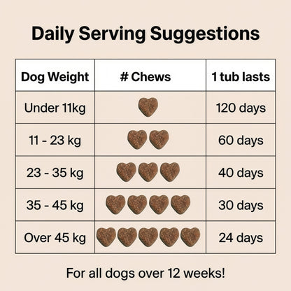 NutriPaw PRE PRO& POST-BIOTIC Treats 120 tasty chews